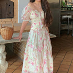 Cottage Fairy Ruffle Dress ~ HANDMADE