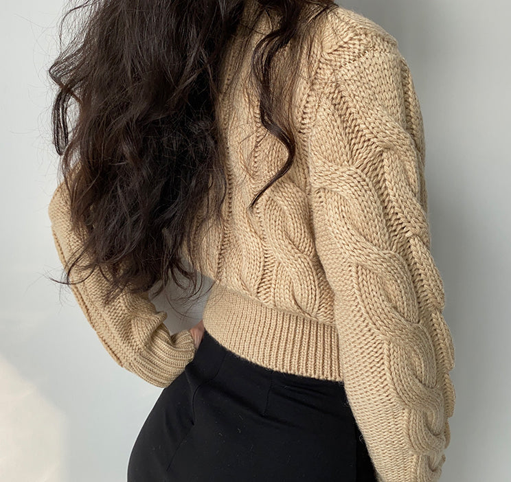 
            
                Load image into Gallery viewer, Myra Cable Knit Sweater
            
        
