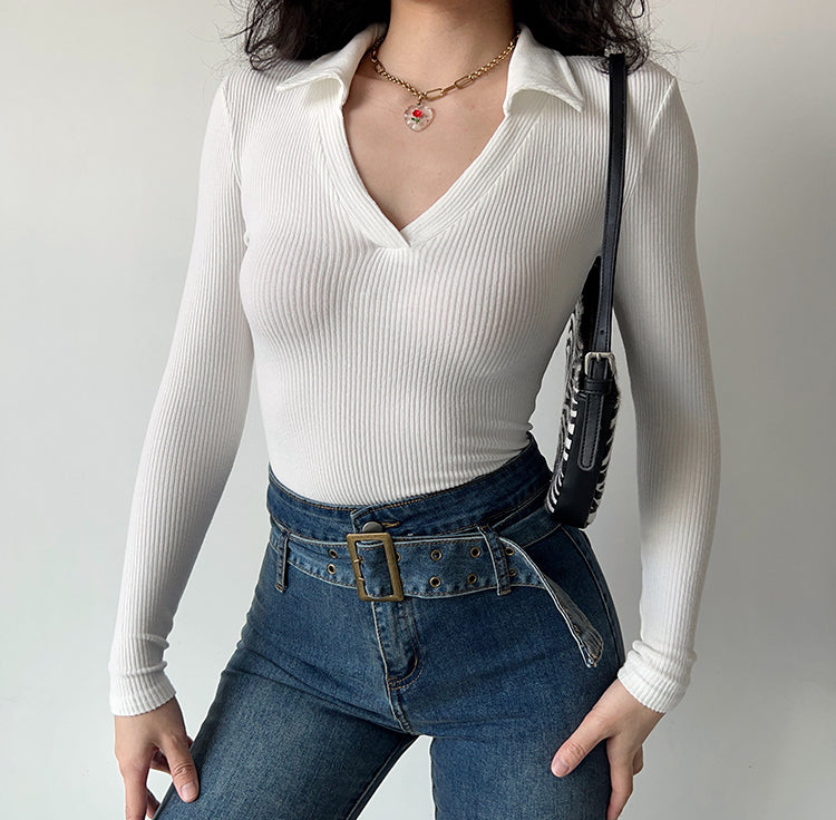 
            
                Load image into Gallery viewer, New Look Knit Longsleeve Top
            
        