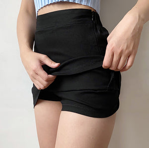 Cargo Half-Length Skirt - Pellucid