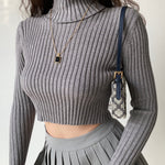 Amour Knitted Turtleneck Sweater