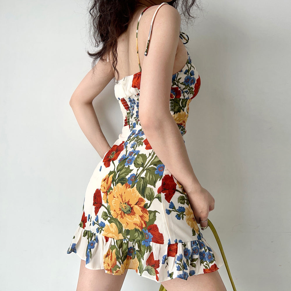 
            
                Load image into Gallery viewer, Flower Power A-line Dress
            
        