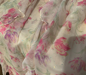 Cottage Fairy Ruffle Dress ~ HANDMADE
