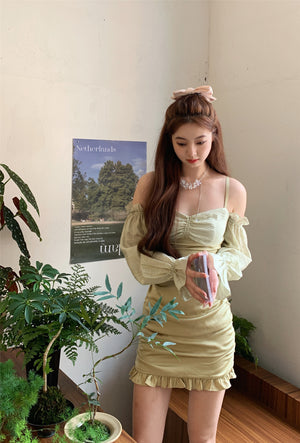 Amber Ice Lantern Dress ~ HANDMADE