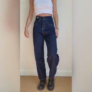 
            
                Load and play video in Gallery viewer, Cowboy Top Stitch Jeans
            
        
