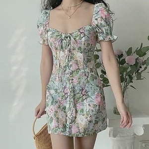 
            
                Load and play video in Gallery viewer, Valencia Floral Seaside Dress ~ HANDMADE
            
        